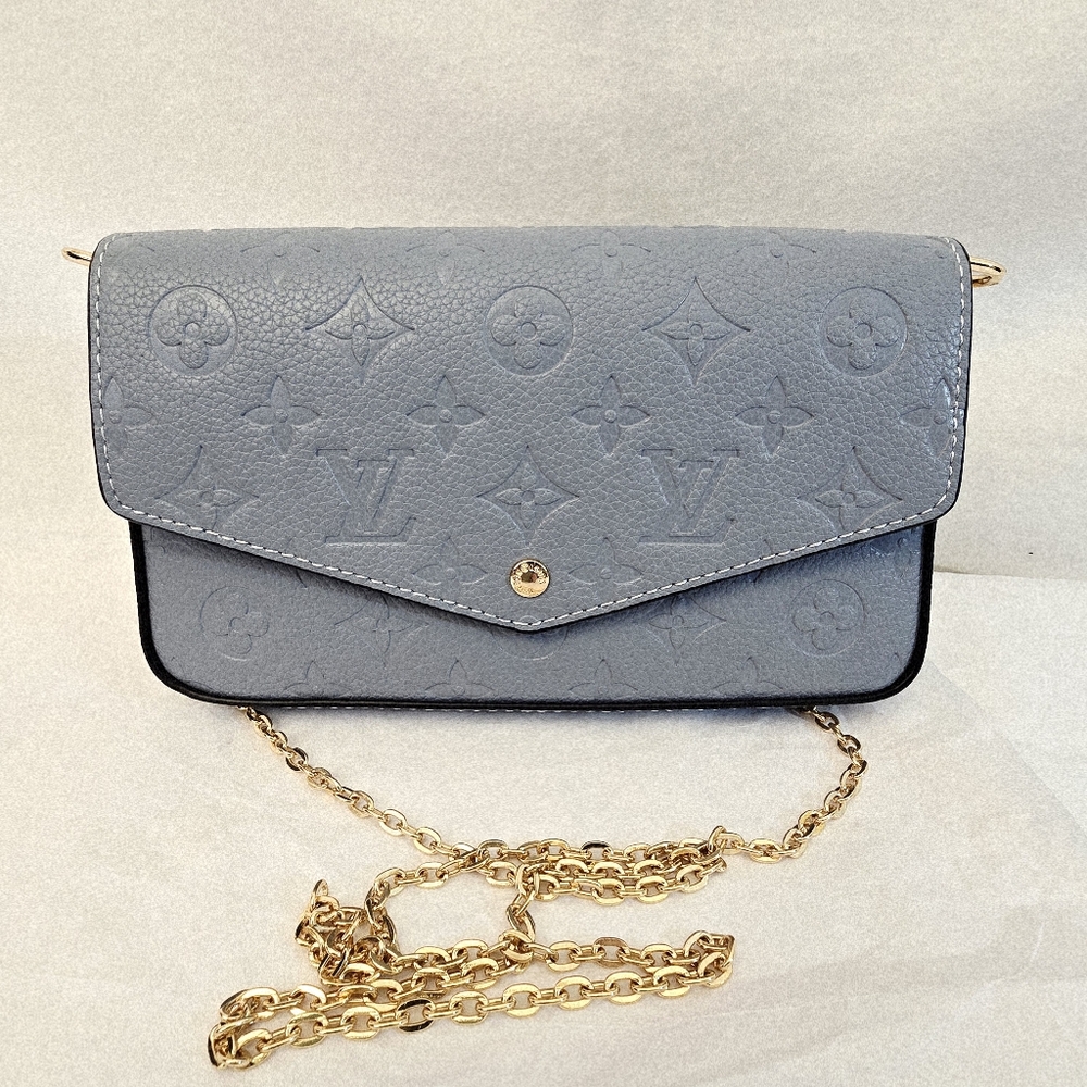 Louis Vuitton Gray Crossbody Bag